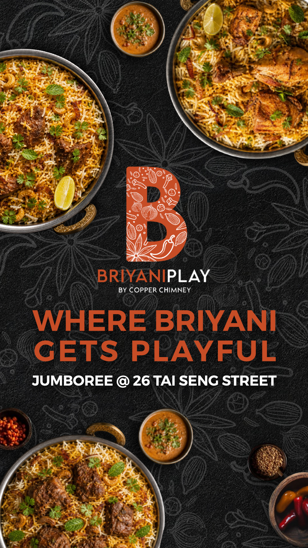Briyani Play by Copper Chimney